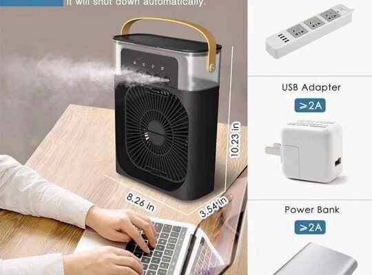 VENTILATEUR HUMIDIFICATEUR