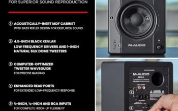 MONITEUR M AUDIO